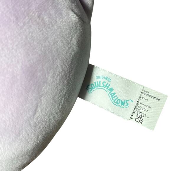 Squishmallows Monica HugMees Axolotl 10 in  – Purple - Shiny Belly #733-3 - Picture 4 of 4